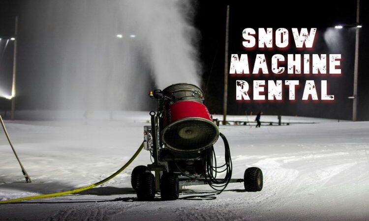 Snow Machine Rental – Create Artificial Snowfall on Special Events